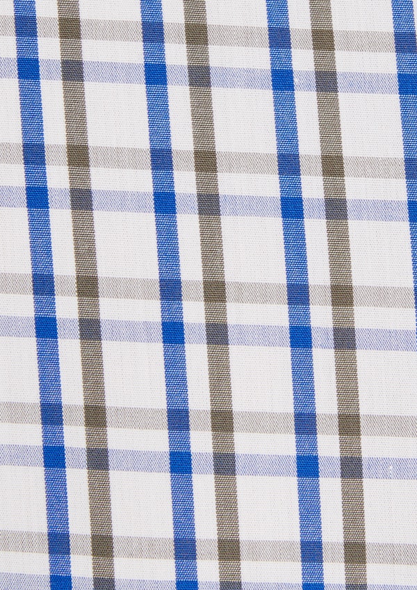 Cobalt Campbell Check Shirt