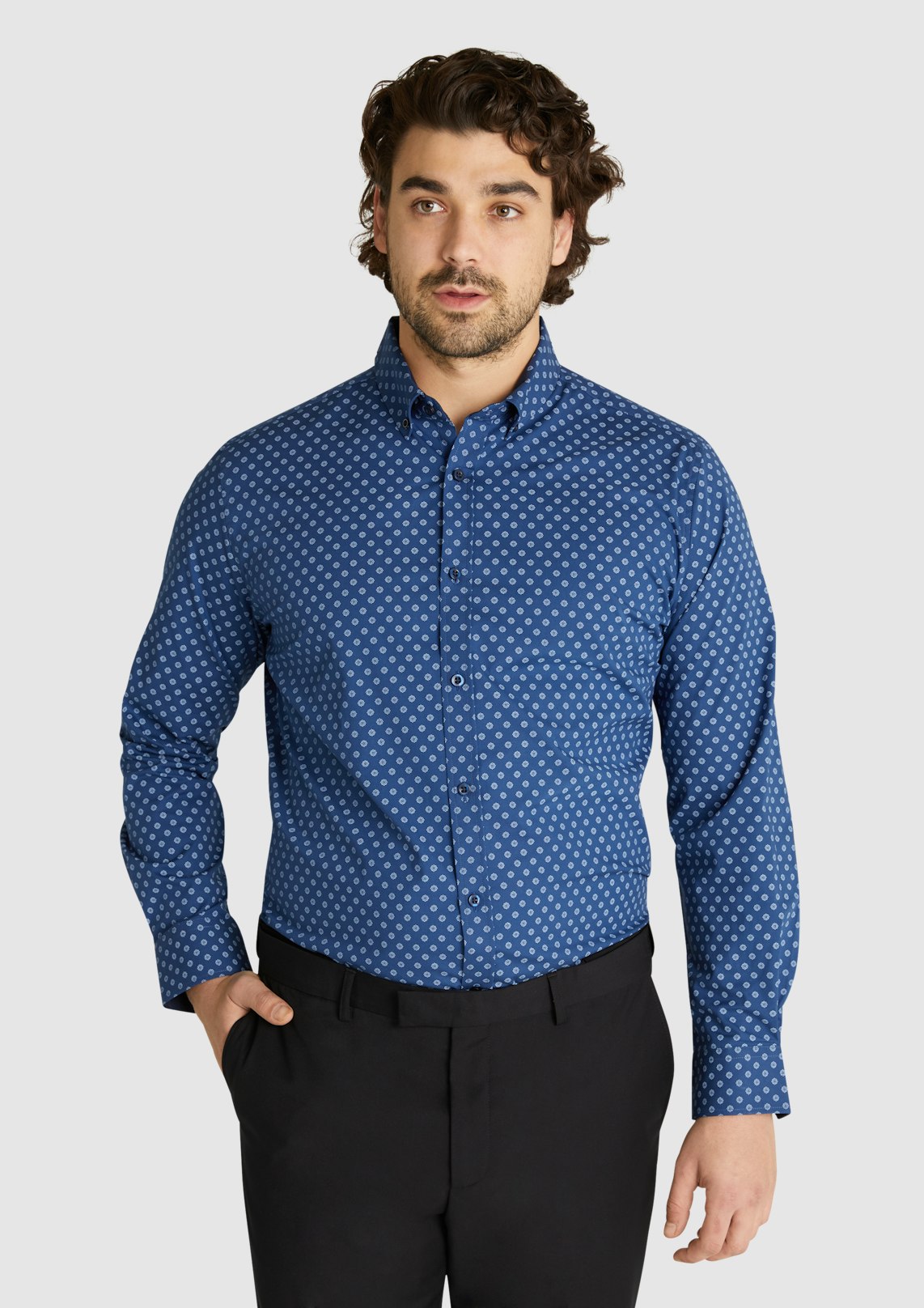 Burton Geo Print Stretch Shirt