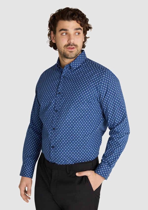Burton Geo Print Stretch Shirt