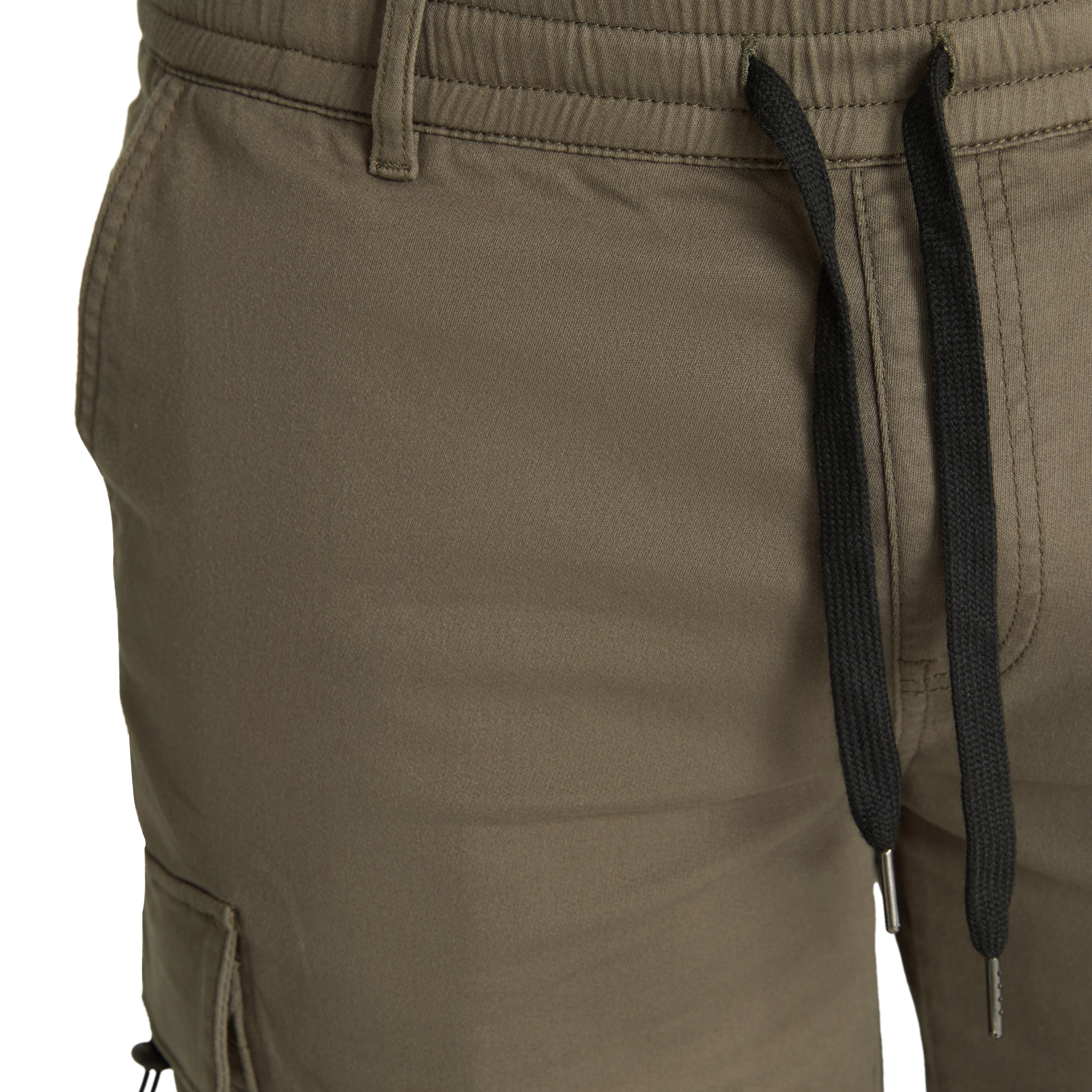 Khaki Nelson Knit Cargo Short