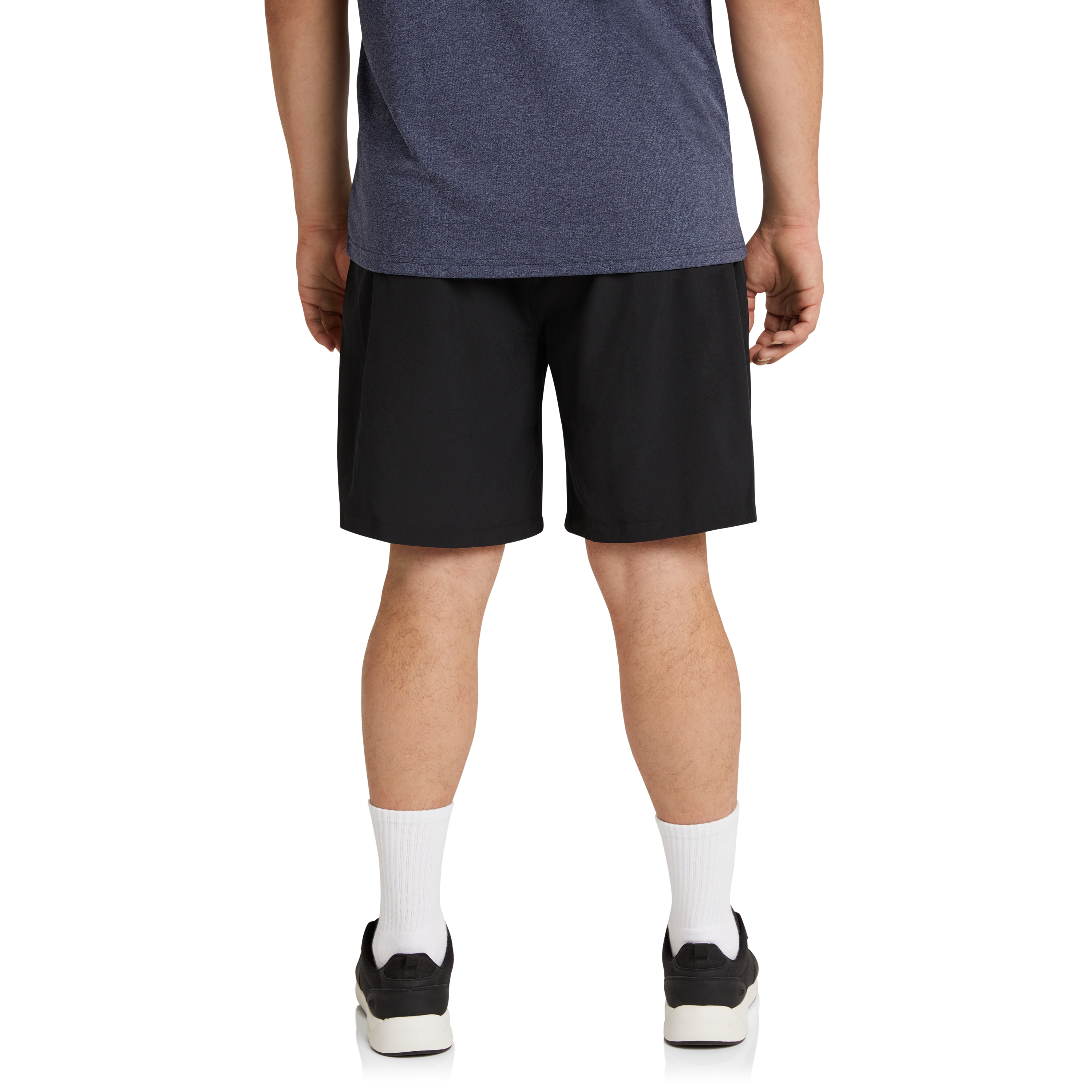 Black Active Woven Stretch Short