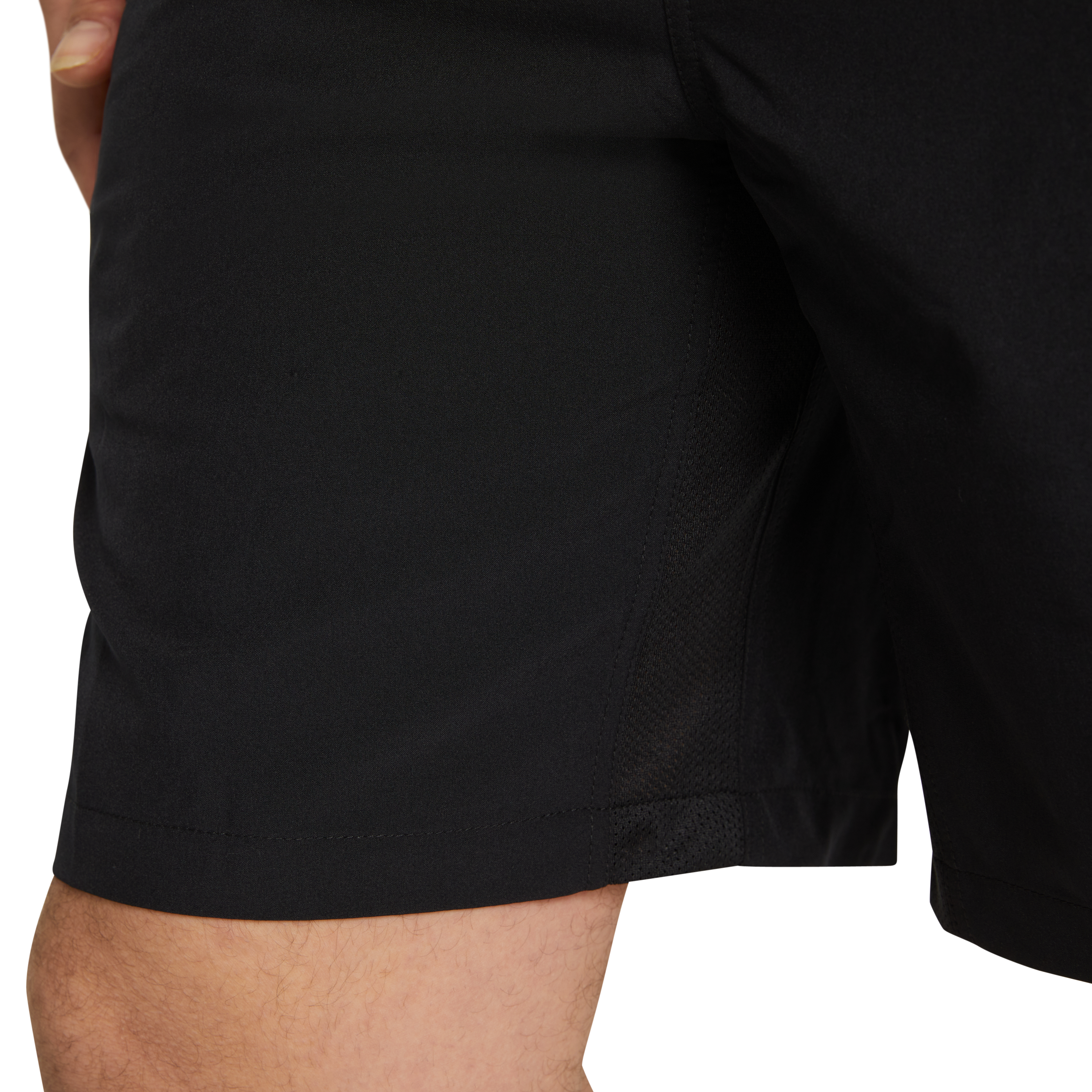 Black Active Woven Stretch Short