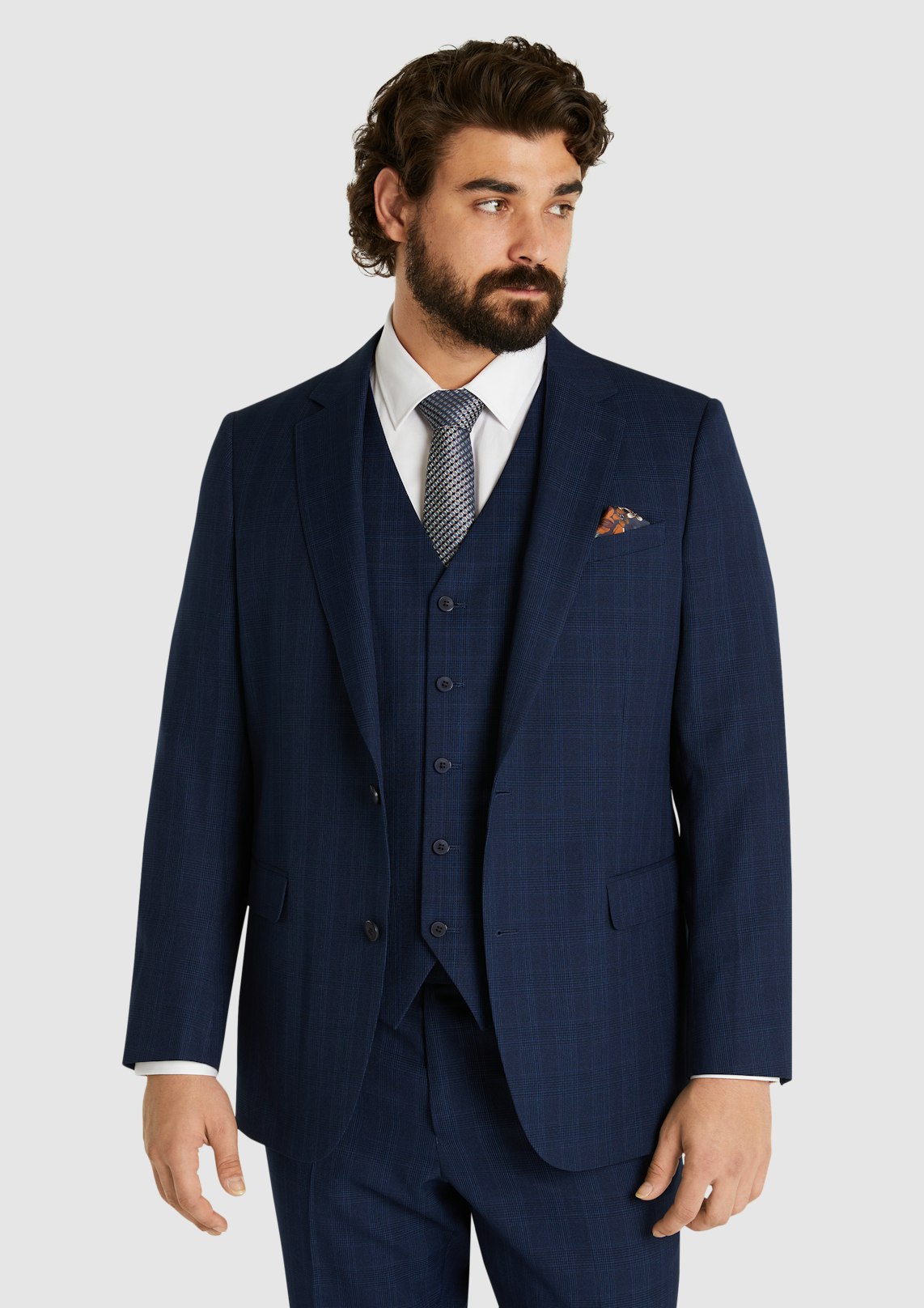 Saylor Check Suit Jacket