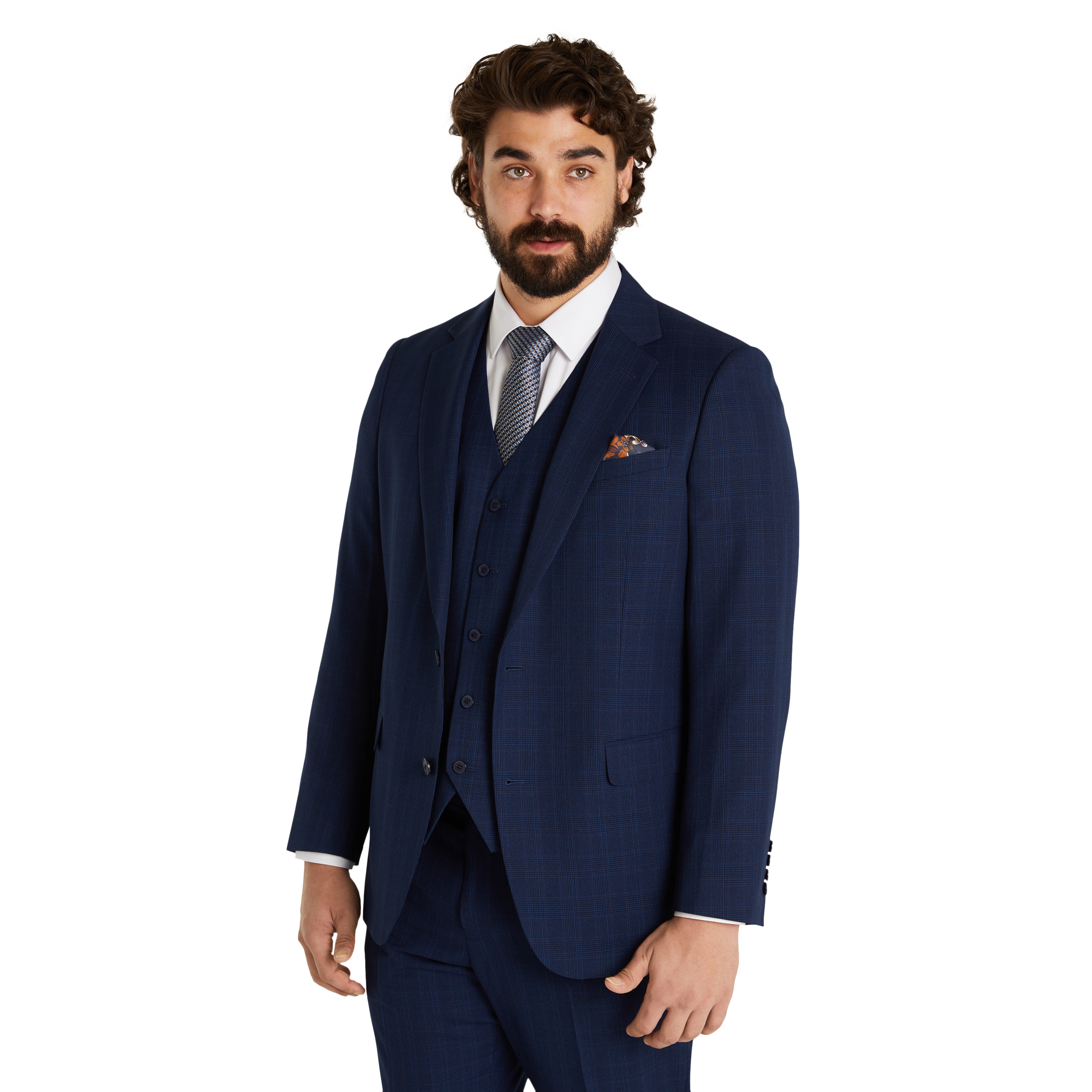 Royal Saylor Check Suit Jacket