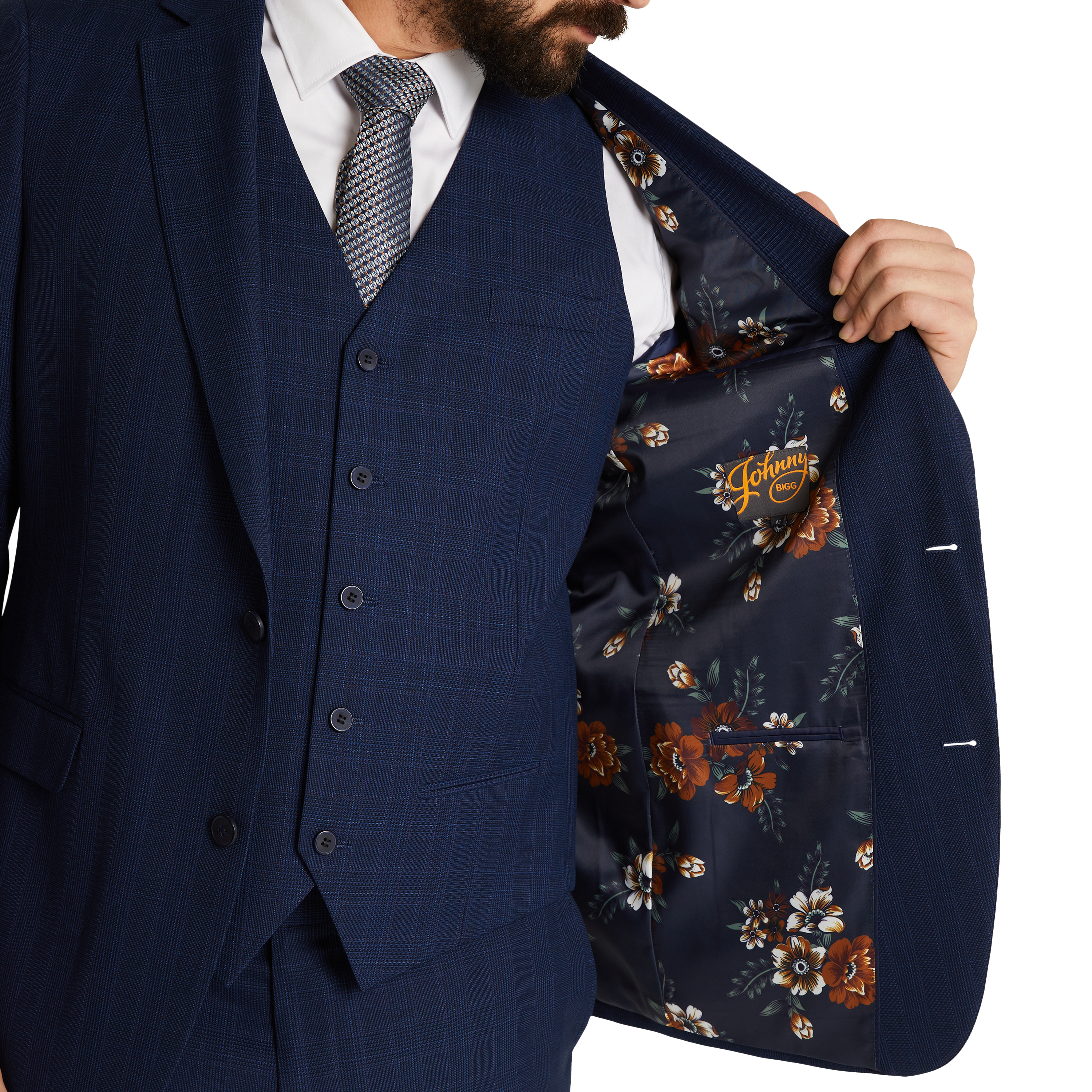 Royal Saylor Check Suit Jacket