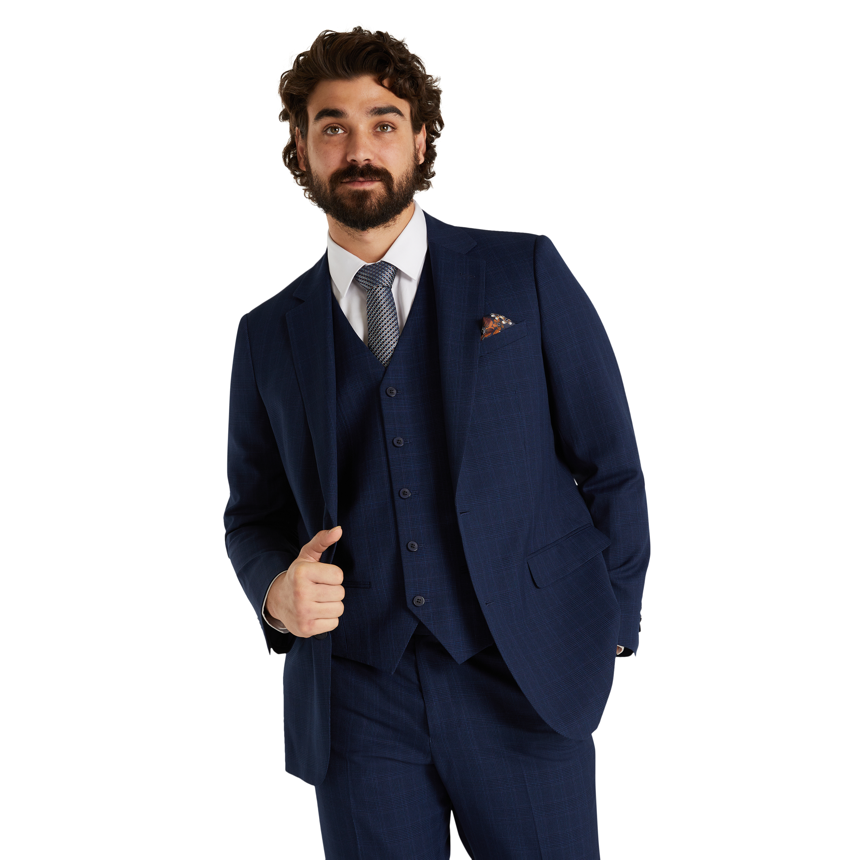 Royal Saylor Check Suit Jacket