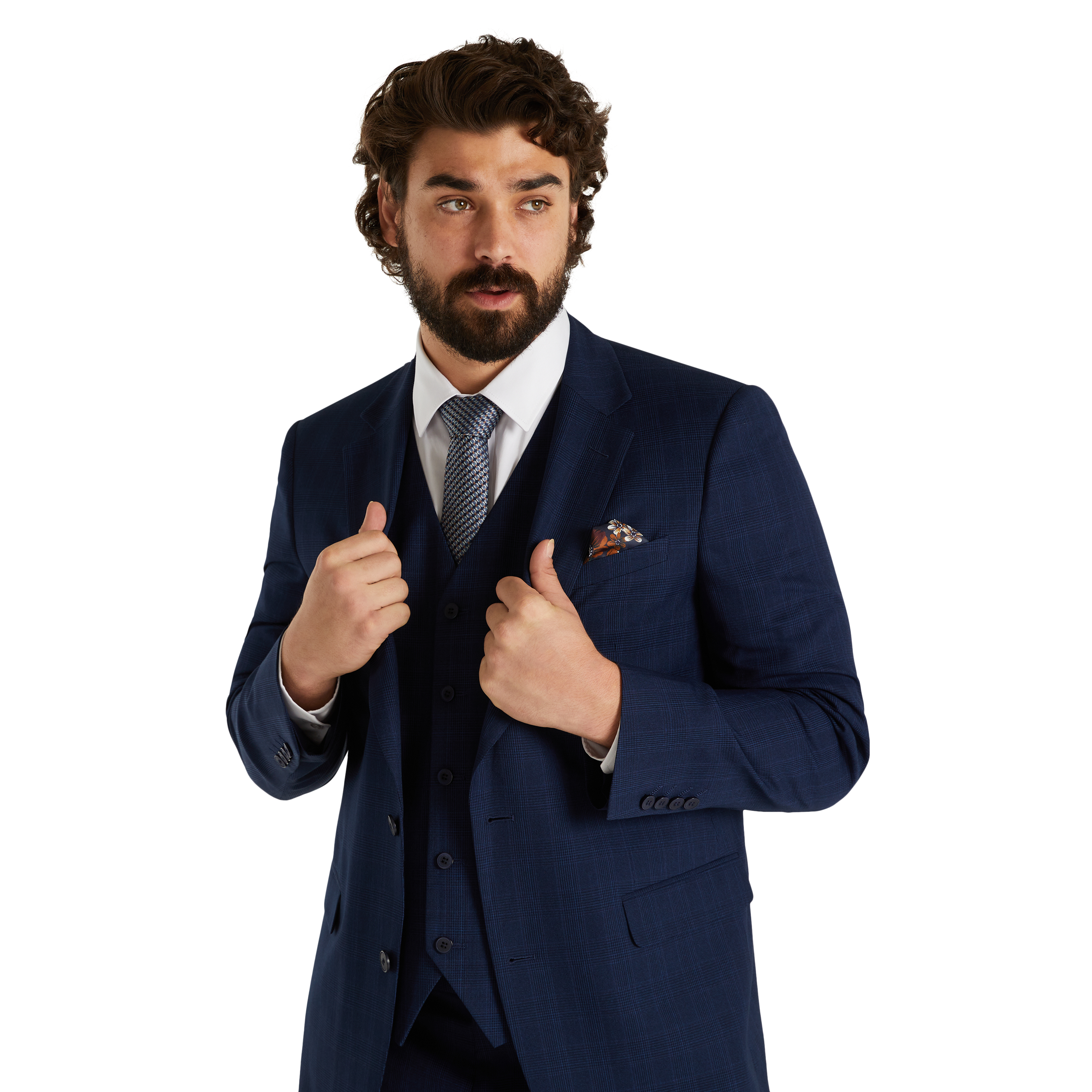 Royal Saylor Check Suit Jacket