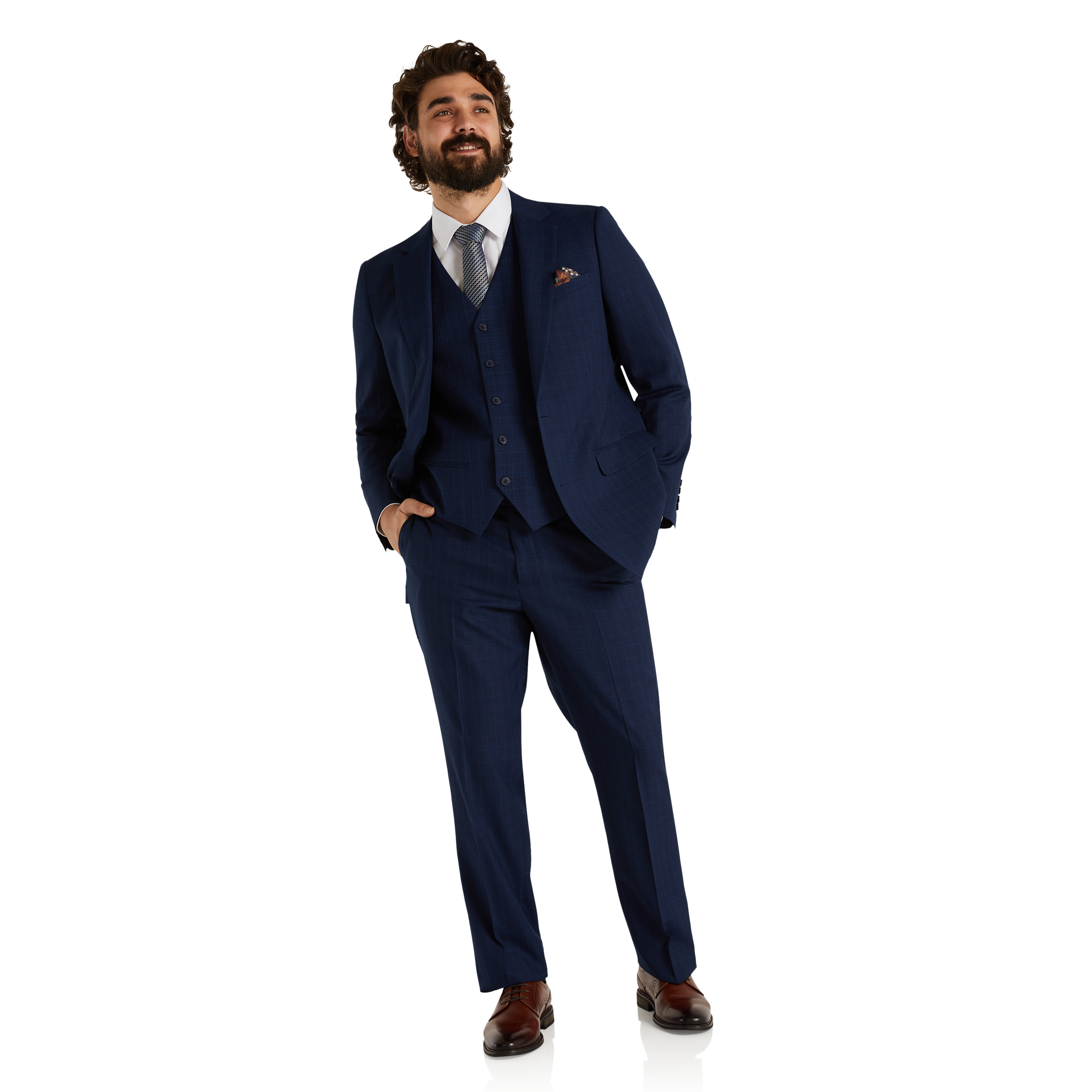 Royal Saylor Check Suit Jacket