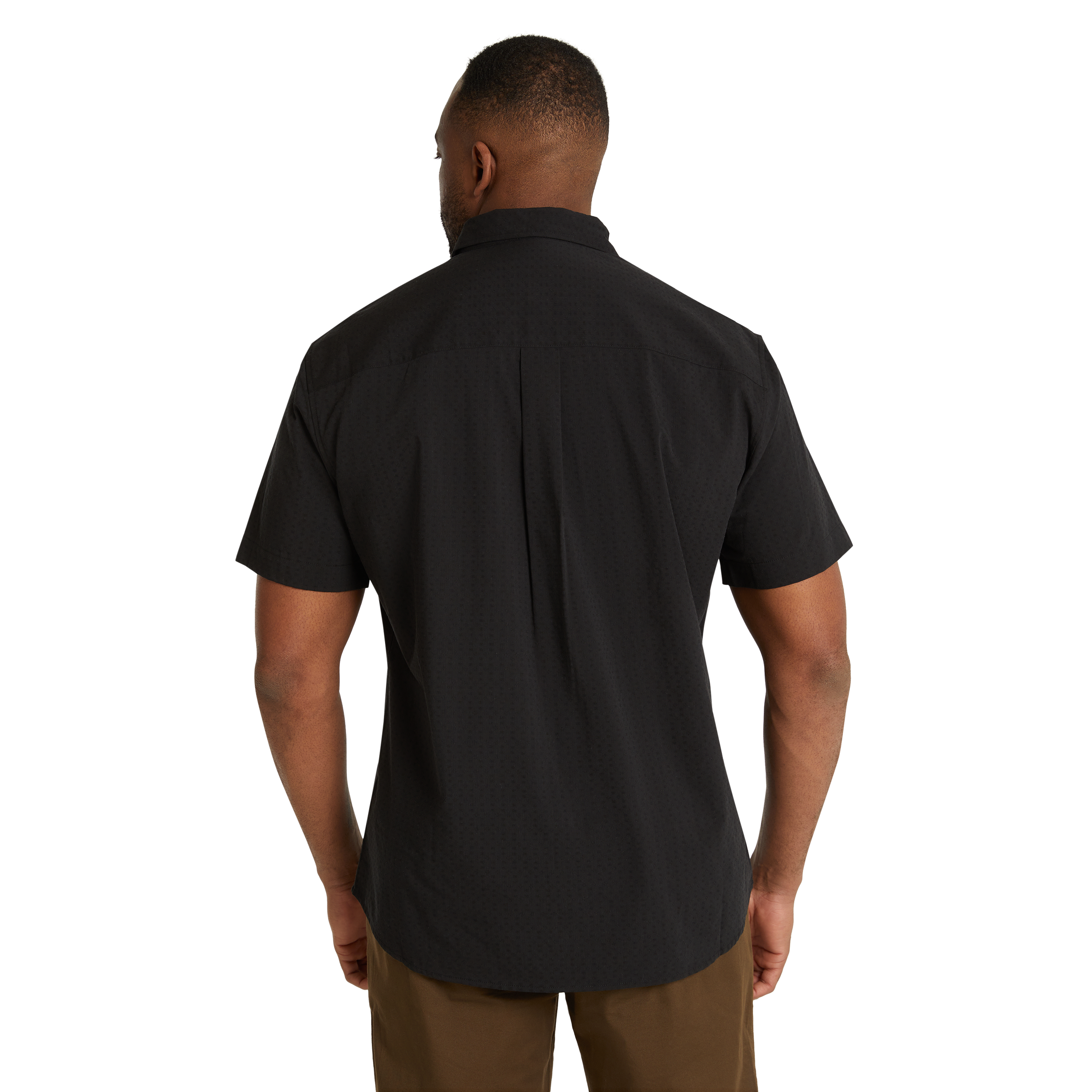 Black Hugo Textured Shirt