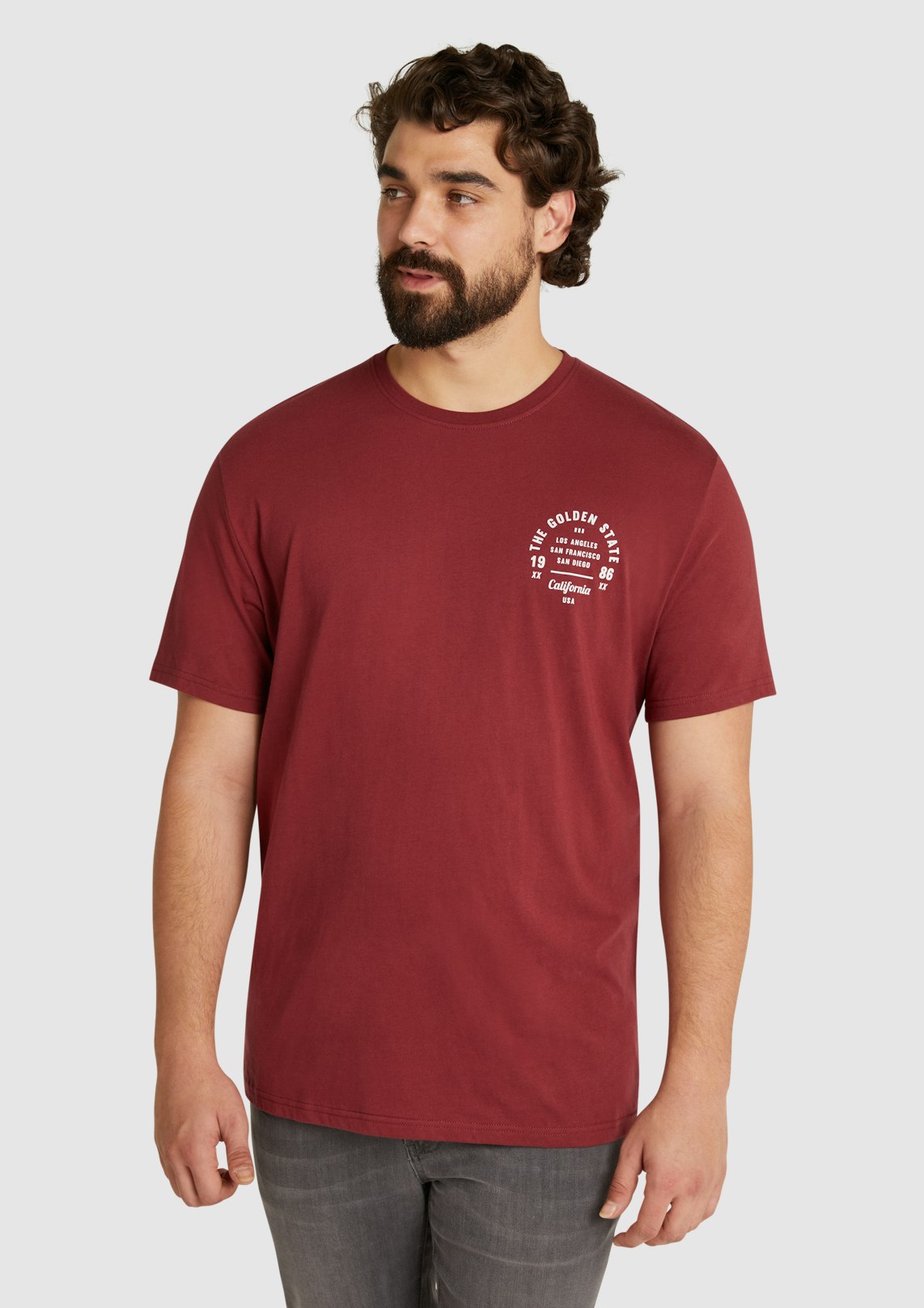 Golden State Crew Neck Tee