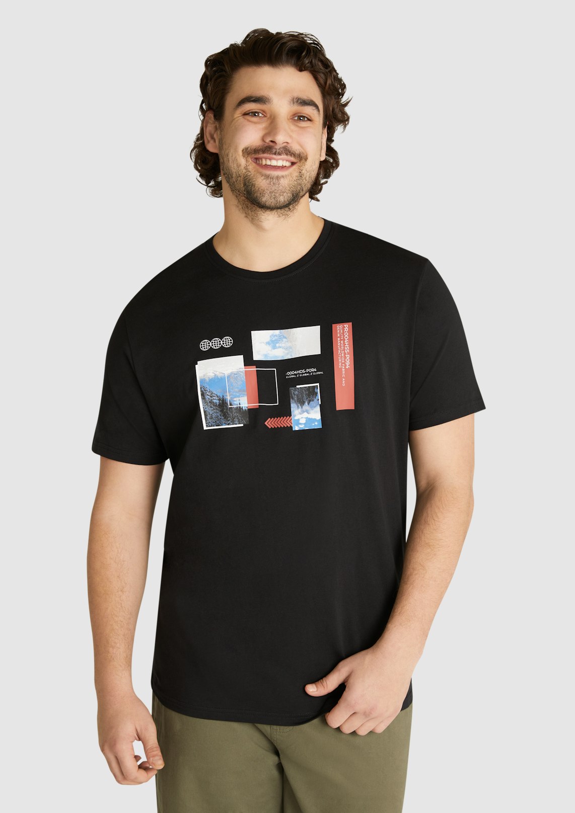 Graphic Front Print Tee