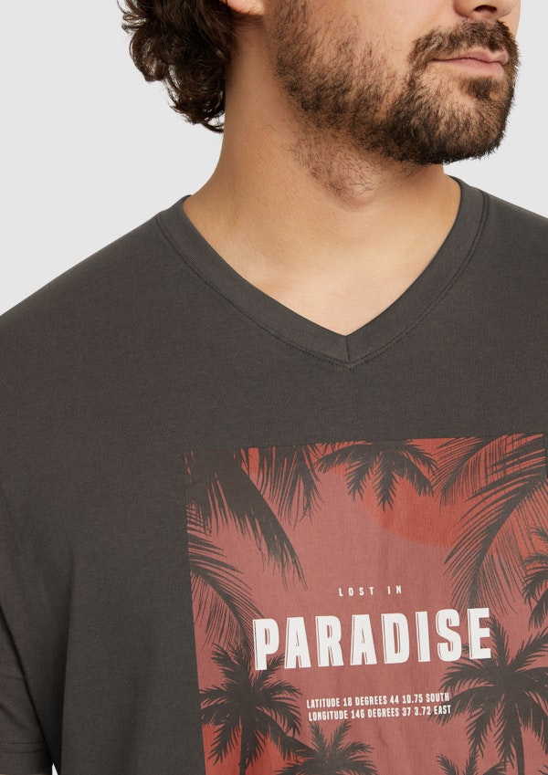 Paradise V Neck Tee