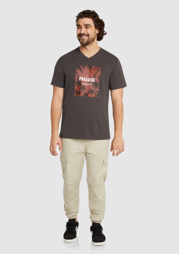 Paradise V Neck Tee