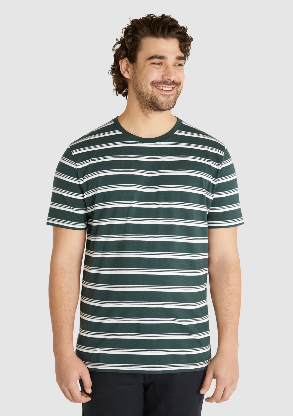 Custom Design Stripe Tee