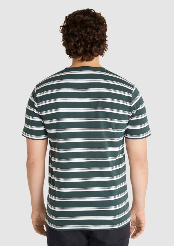 Forest Custom Design Stripe Tee