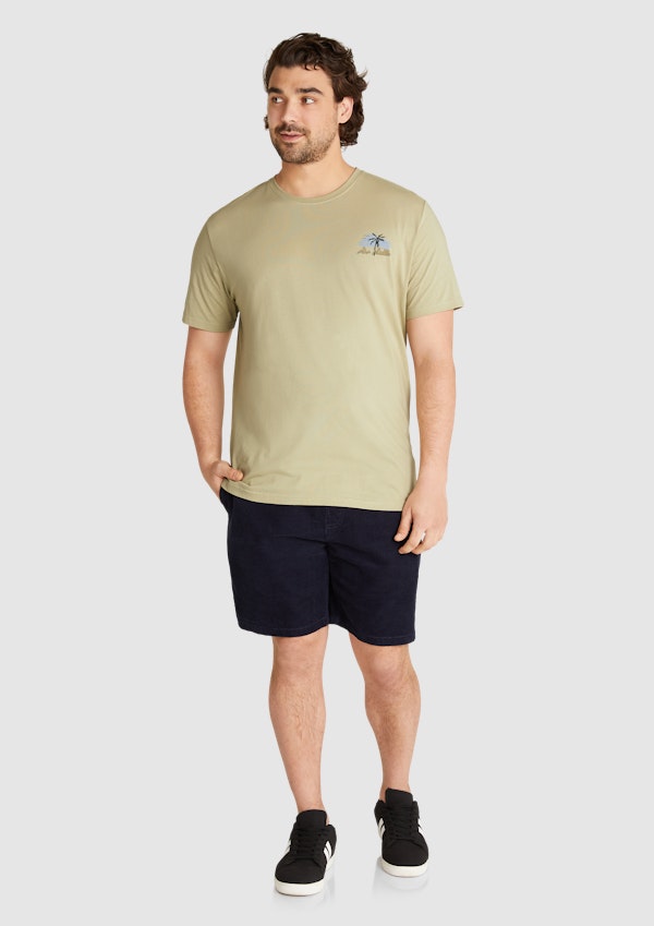 Sage Island Vibes Crew Neck Tee