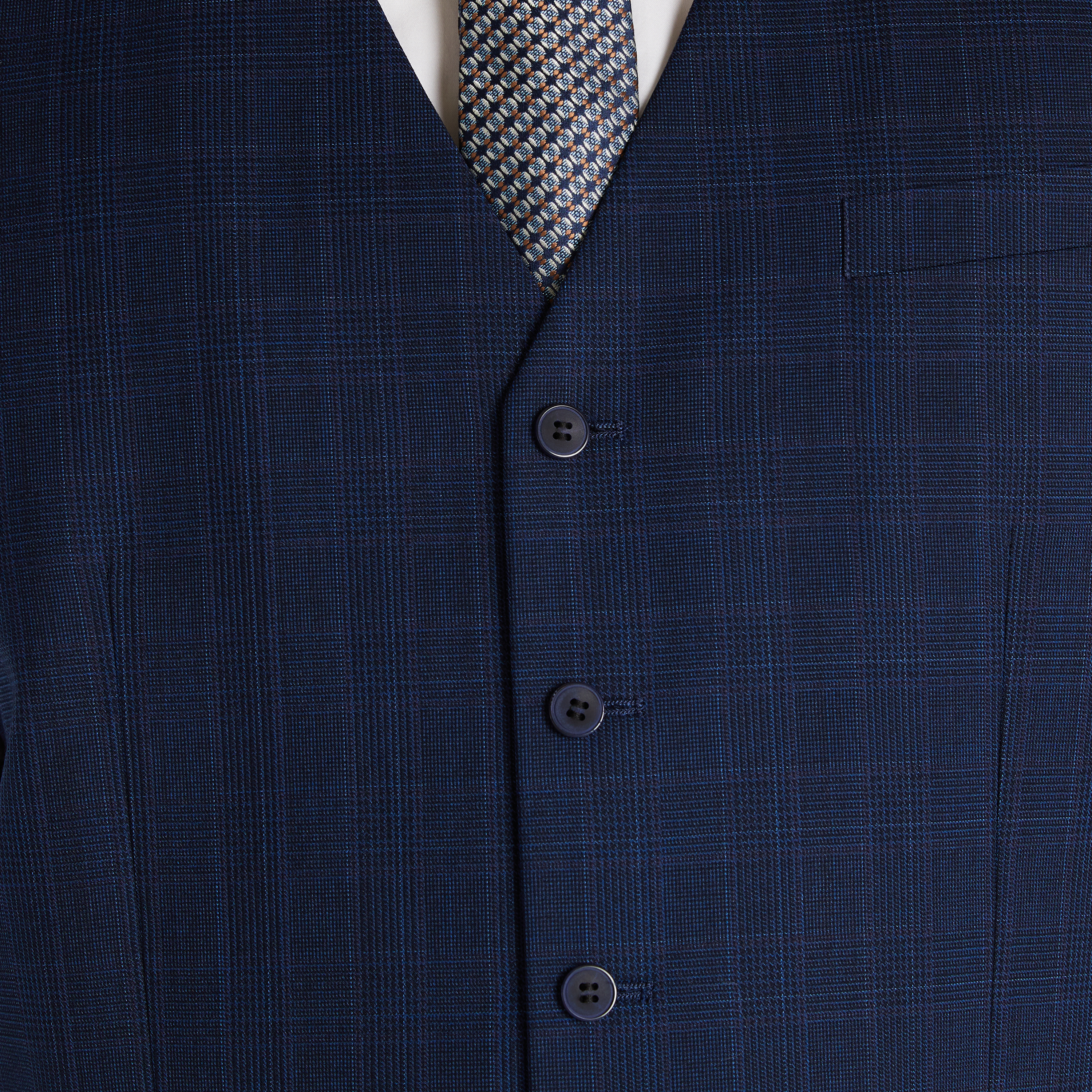 Royal Saylor Check Waistcoat