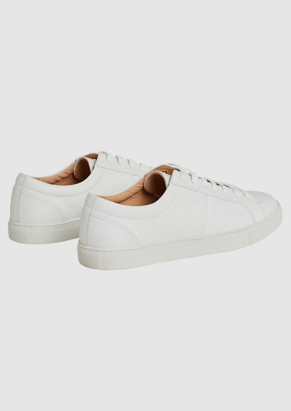 White Aldin 2.0Leather Sneaker