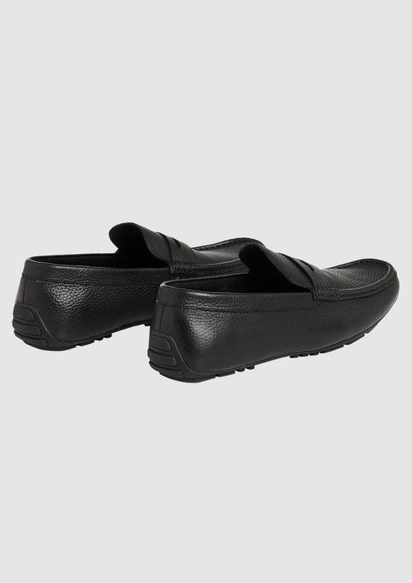 Black Warren Leather Driver