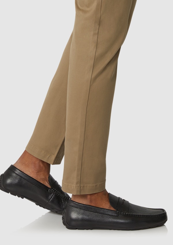 Black Warren Leather Driver