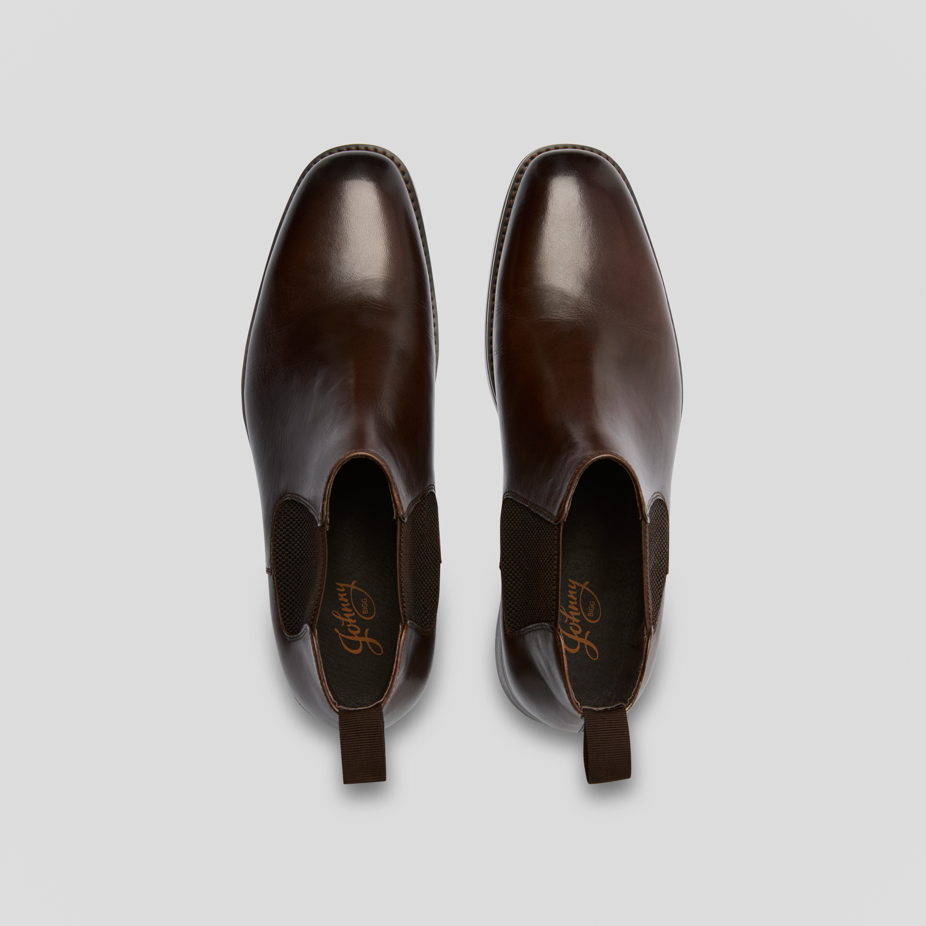 Chocolate Morgan Leather Chelsea Boot