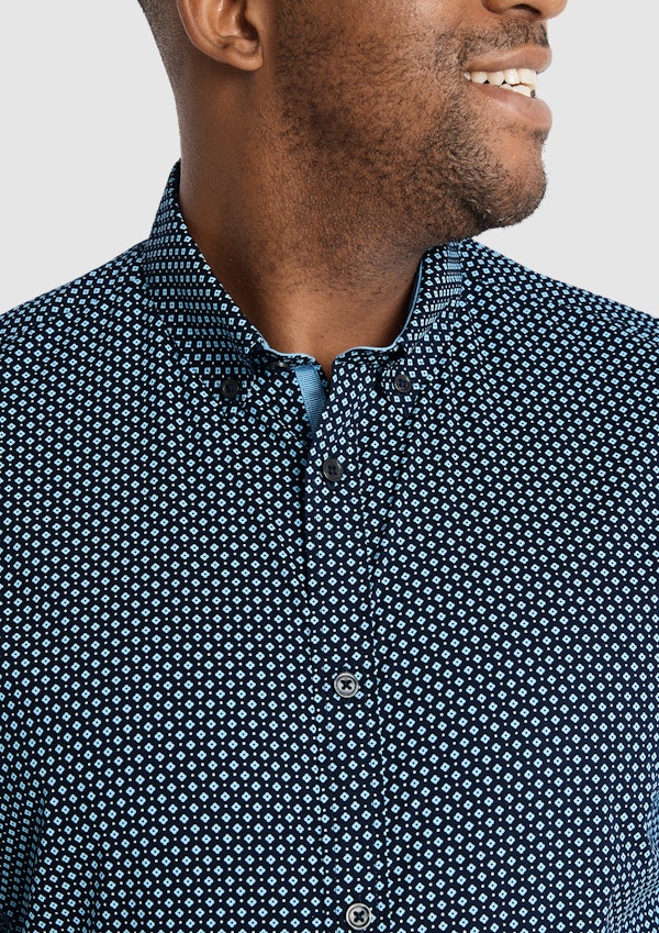 Jeremy Micro Print Shirt