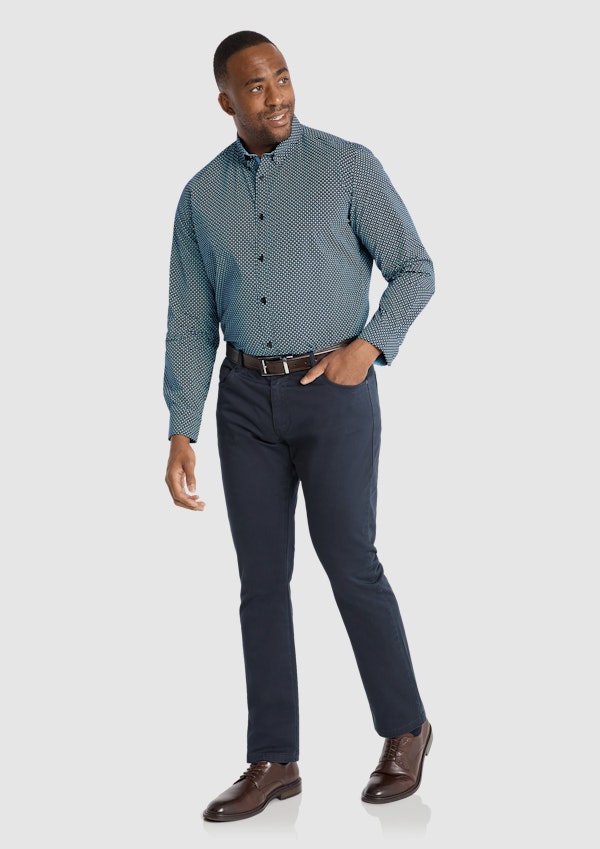 Jeremy Micro Print Shirt