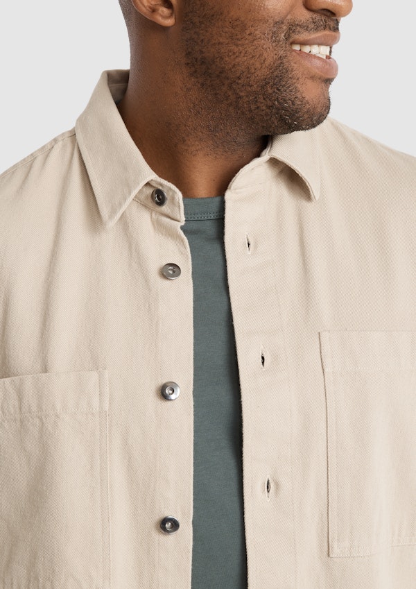 Stone Kendrick Twill Overshirt