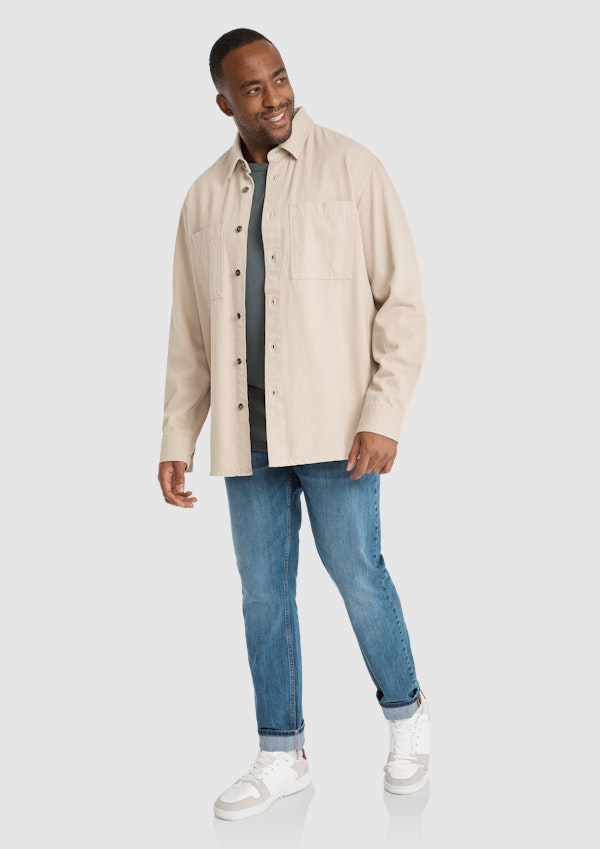 Stone Kendrick Twill Overshirt