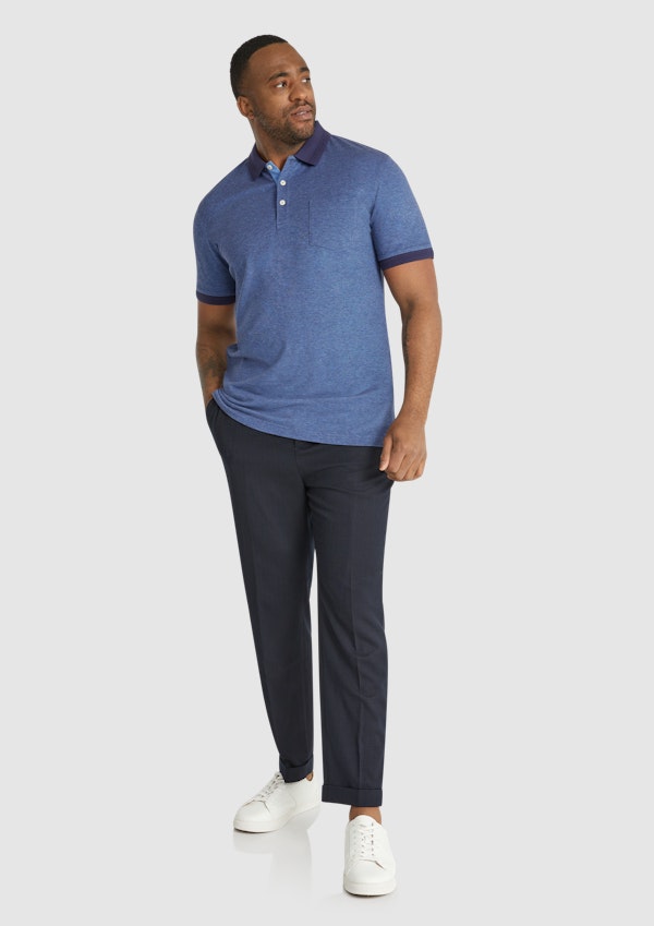 Blue Kai Birdseye Polo