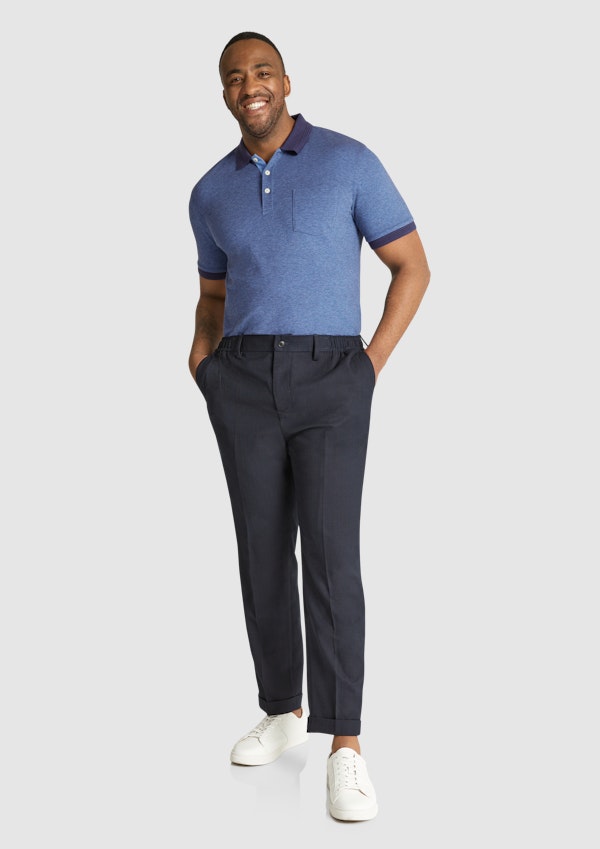 Blue Kai Birdseye Polo