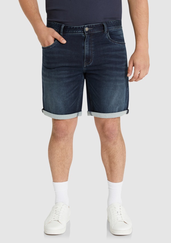 Duke Knit Denim Short