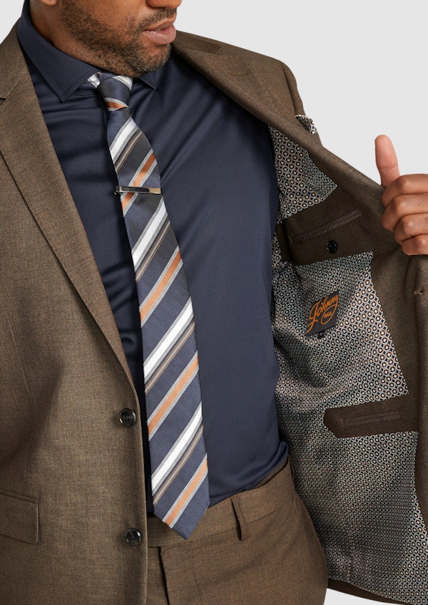 Brown Austin Stretch Suit Jacket