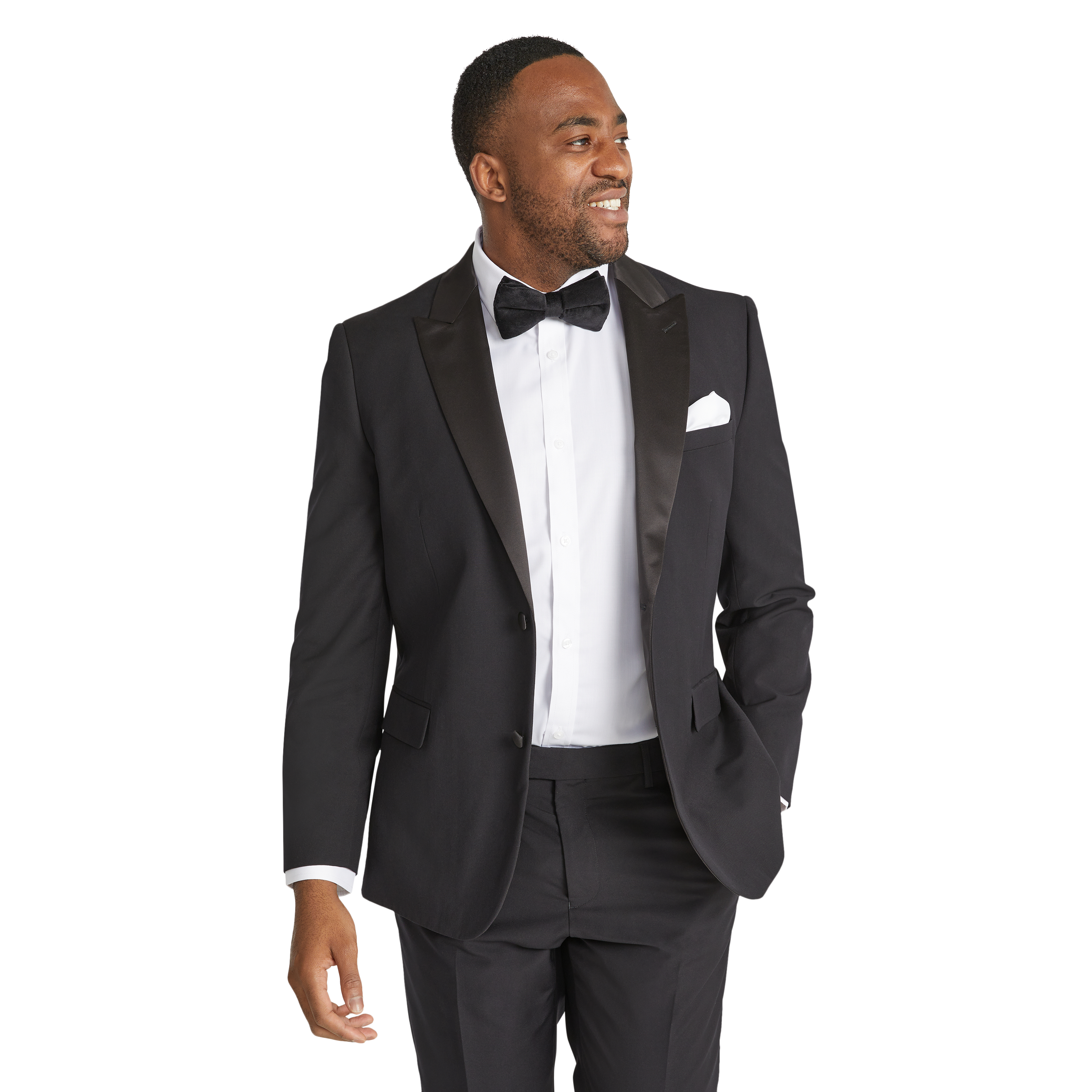 Black Elvis Tuxedo Suit Jacket | Men's Tops | Johnny Bigg US