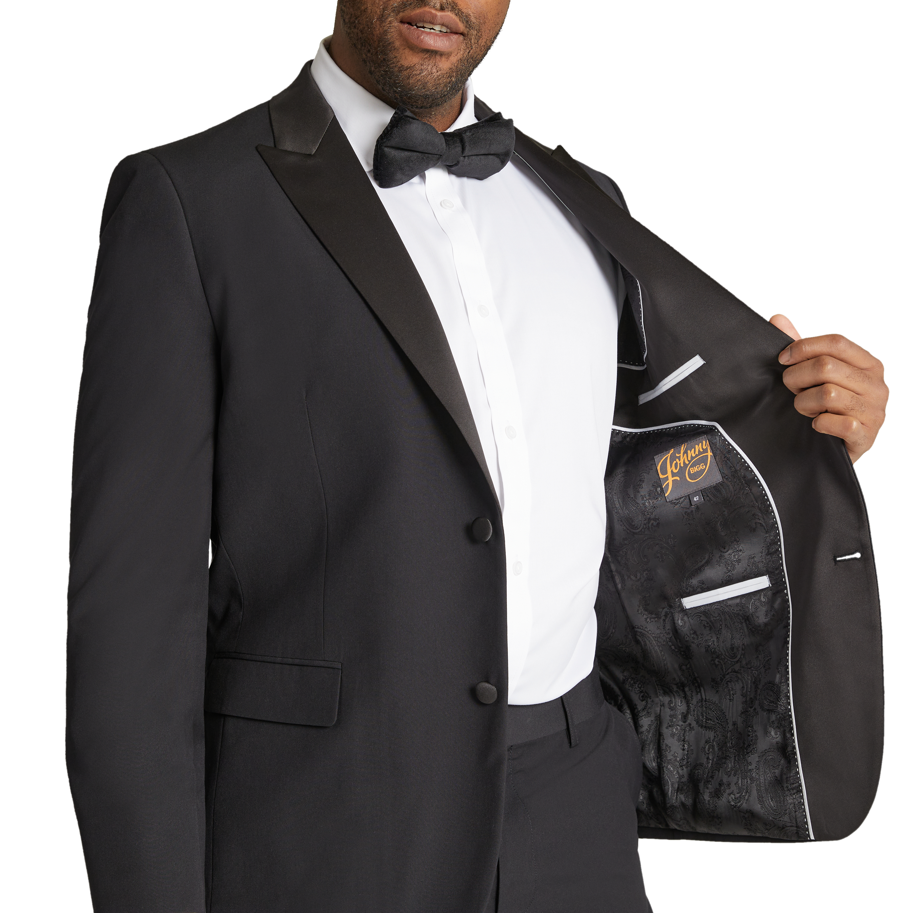 Black Elvis Tuxedo Suit Jacket