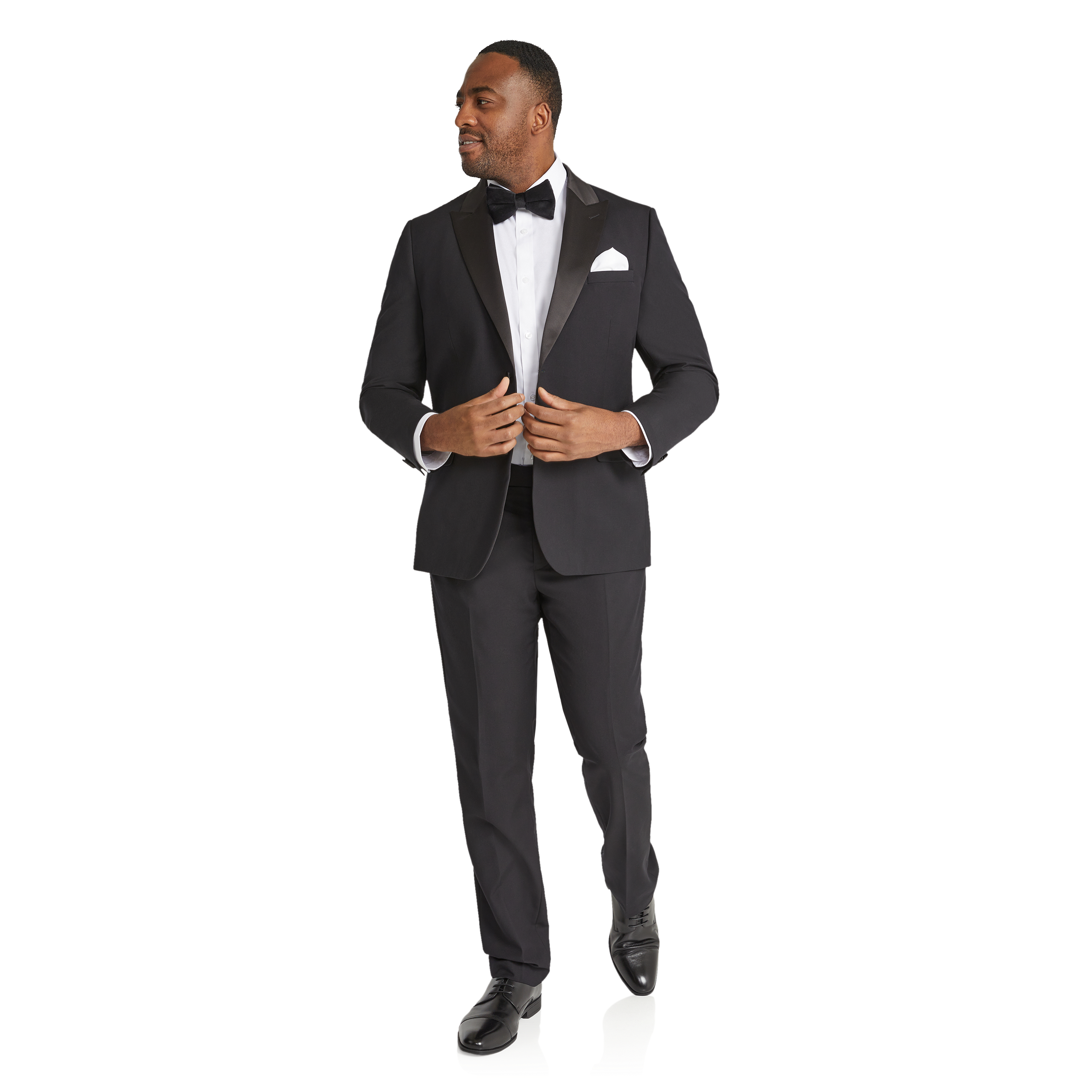 Black Elvis Tuxedo Suit Jacket