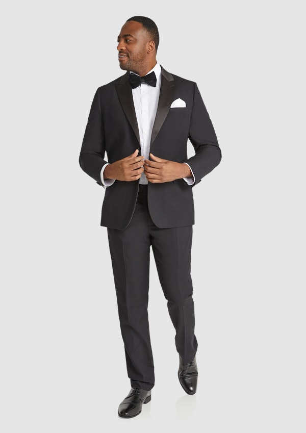Black Elvis Tuxedo Suit Jacket