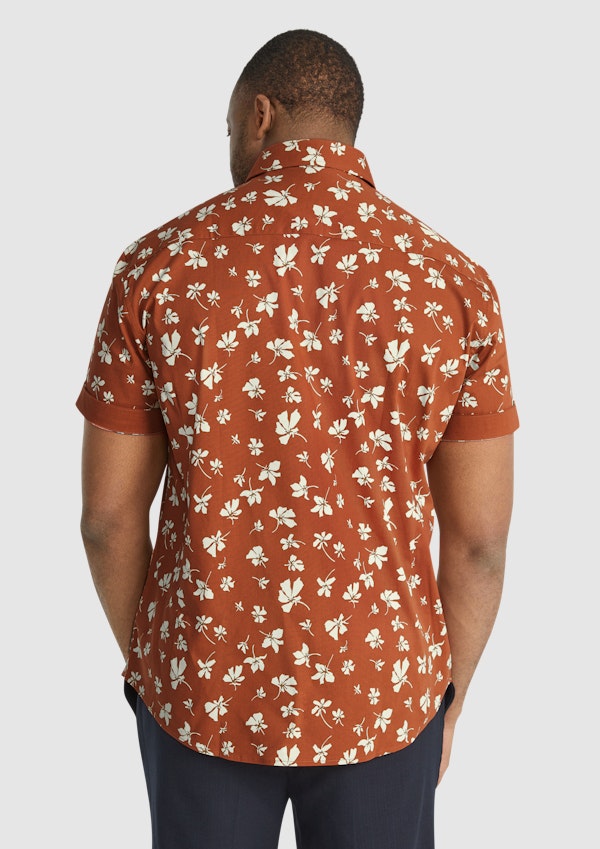 Tyler Floral Stretch Shirt