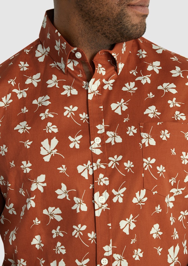 Tyler Floral Stretch Shirt