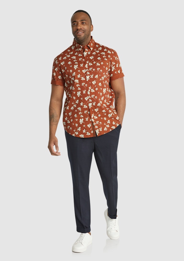 Tyler Floral Stretch Shirt