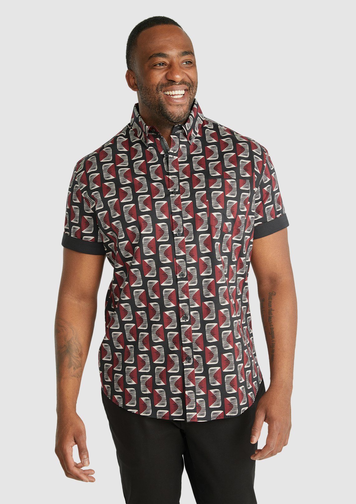 Reid Print Shirt