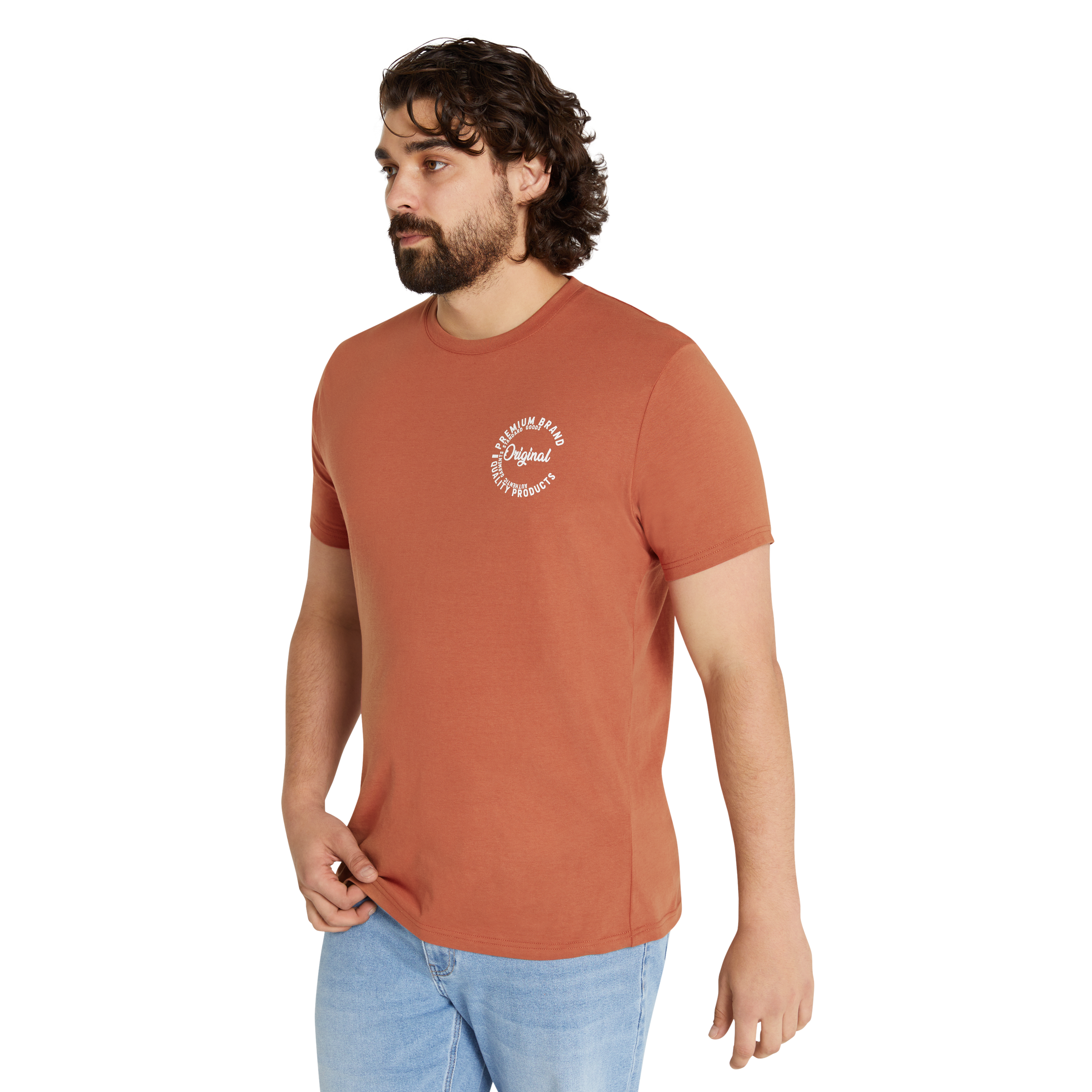 Tangerine Original Crew Neck Tee