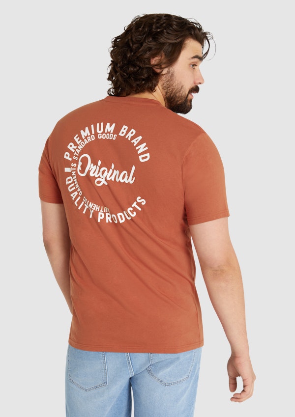 Tangerine Original Crew Neck Tee
