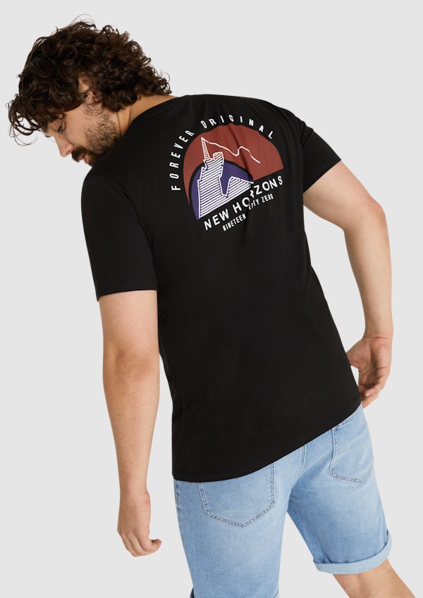 Black Forever Original Crew Neck Tee