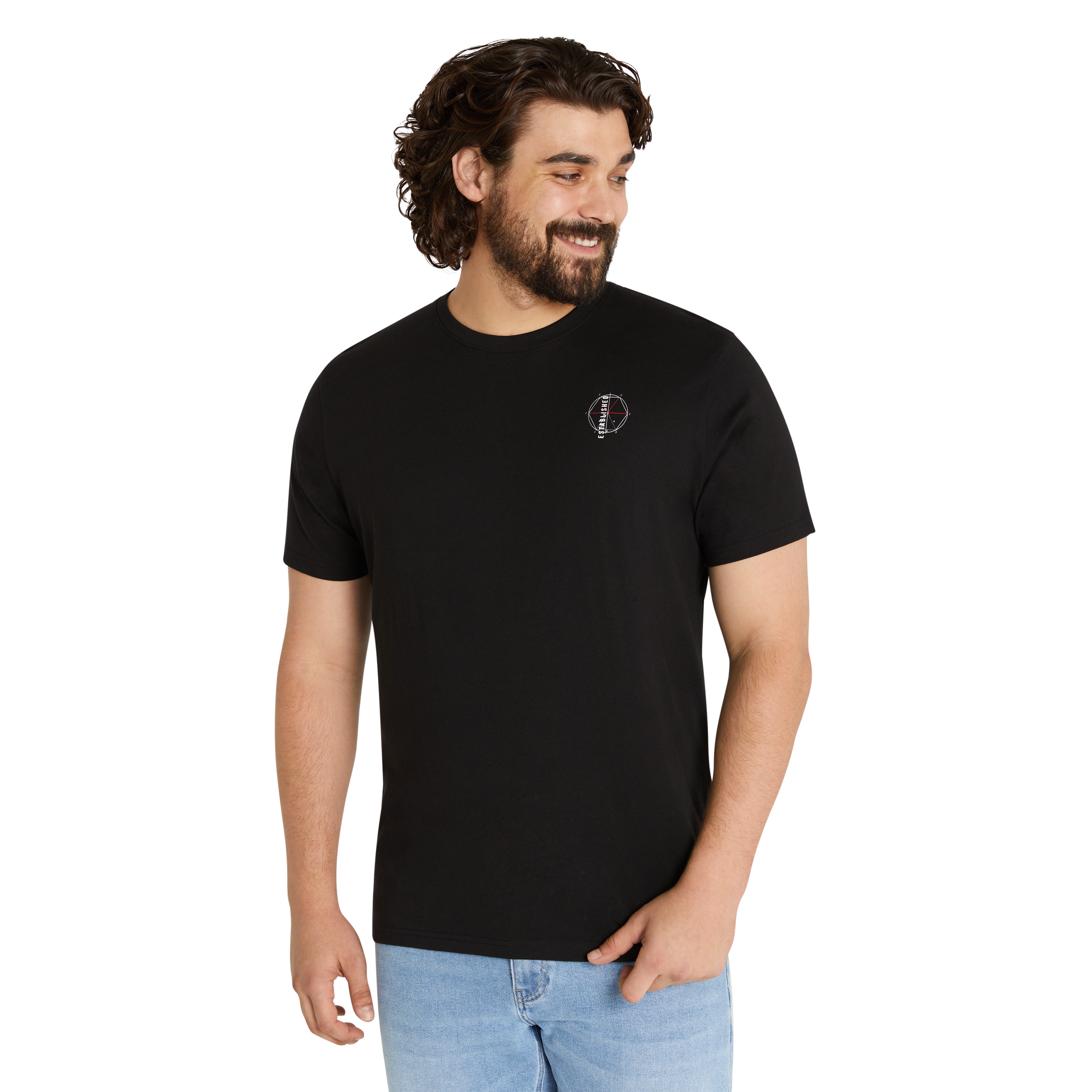 Black Innovation Crew Neck Tee