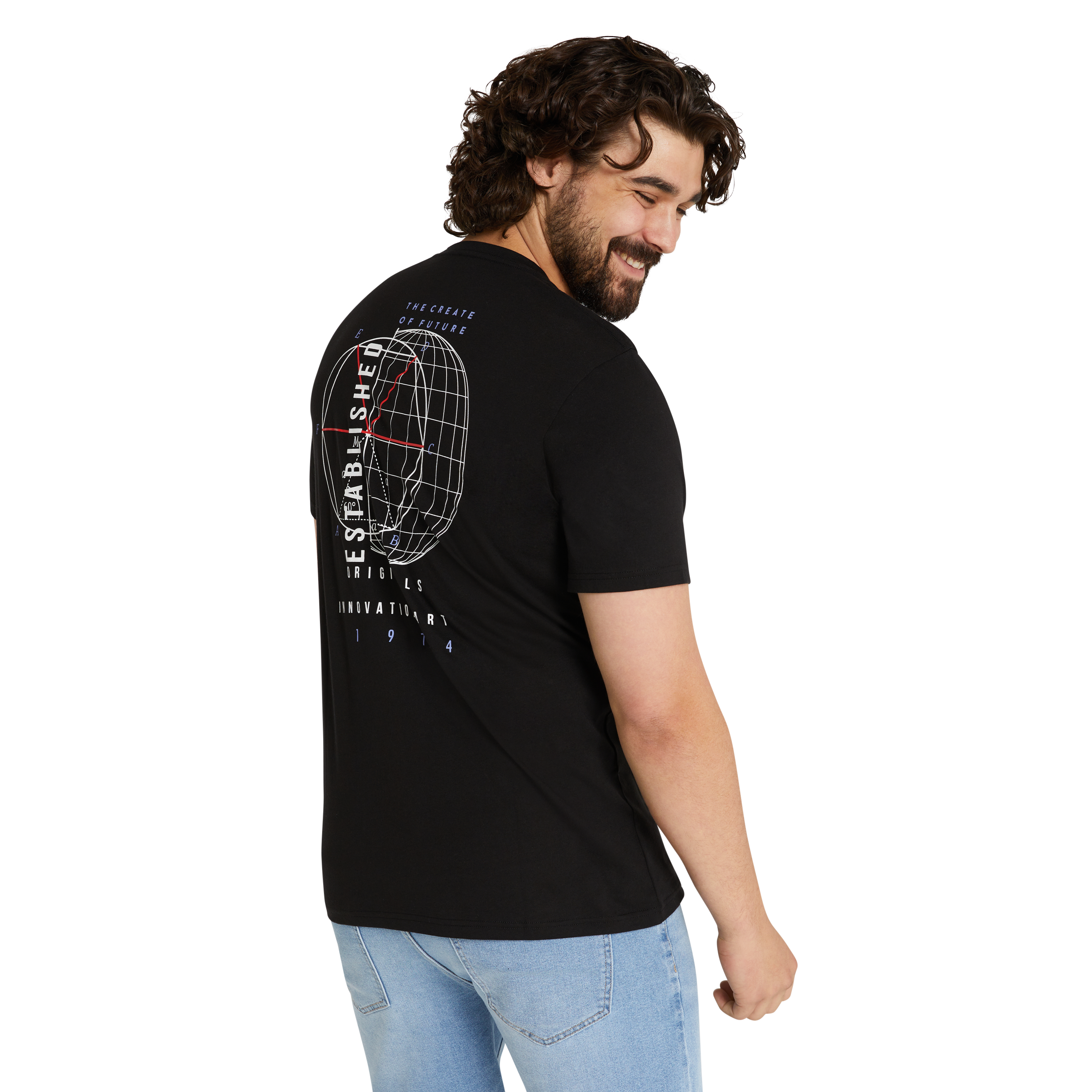 Black Innovation Crew Neck Tee