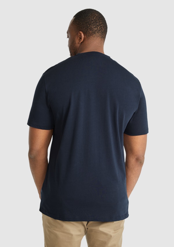 Navy Jones Vertical Stripe Tee