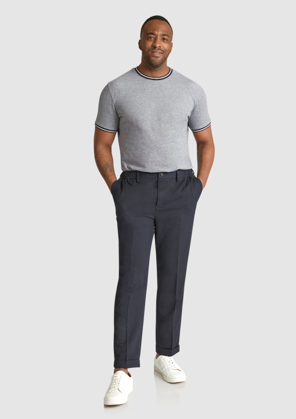 Navy Brighton Smart Tee