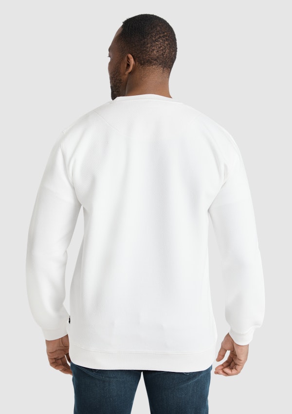 Elliot Jacquard Crew Sweat Test