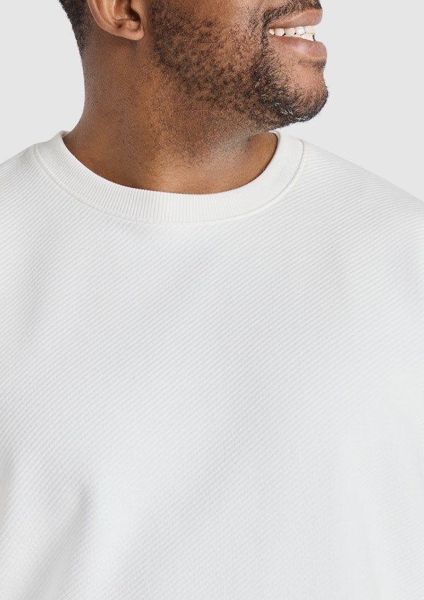 Elliot Jacquard Crew Sweat Test